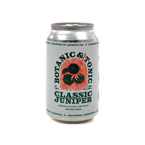 Botanic and Tonic Classic Juniper Gin Tonic sin Alcohol 354ml