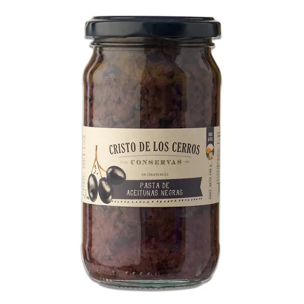 Cristo de los Cerros Pasta de Aceitunas Negras 300gr