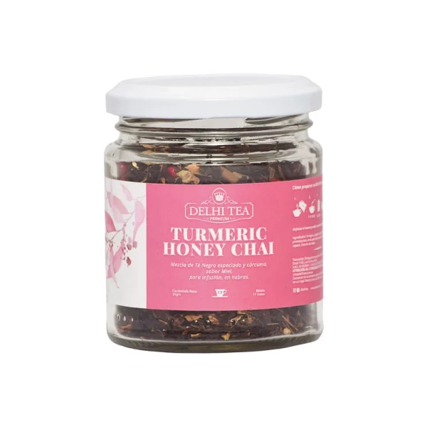 Delhi Tea Frasco de Te en Hebras Turmeric Honey 35gr Chai