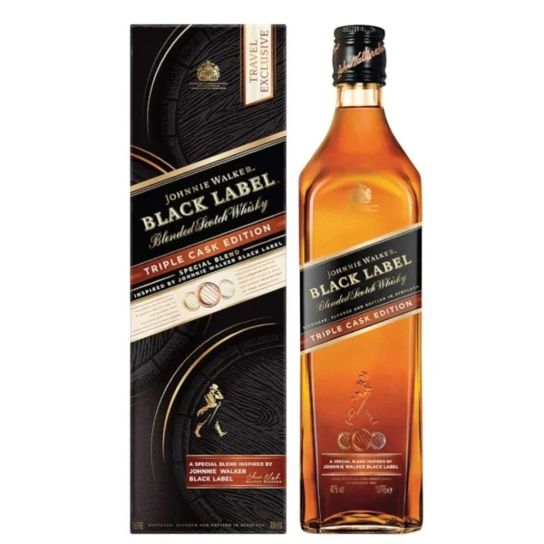 Johnnie Walker Black Label Triple Cask Edition 1 Litro