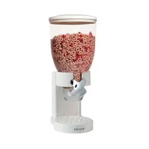 DISPENSER DE CEREALES ZEVRO ROJO/BLANCO