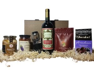 Box Vino c/Decantador y conservas