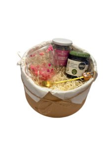 Deli Box Tea Time: Infusión Rooibos Delhi Tea + Taza de Cristal & Dulce de Autor