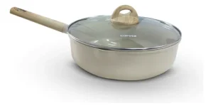 Sarten tipo Wok con tapa 28cm Carote