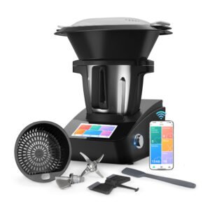 Robot De Cocina Suono Asistente De Cocina Automático Neochef Pro Wifi Con Pantalla Digital Full Color Y Accesorios Recetario Online 4.7l