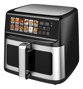 Freidora De Aire 12 Lts Kanji Kjhaf2001 Cye Color Negro