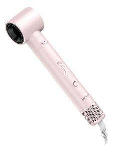 Set Secador De Pelo Multiuso 6 En 1 Winco W199 Brushless Rosa