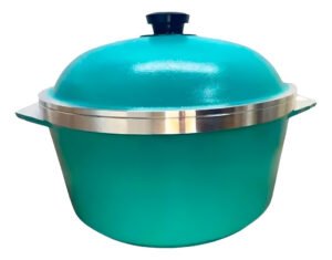 Cacerola Olla 25 Cm Con Teflon Master Chef Color Aqua
