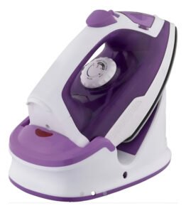 Plancha Inalámbrica A Vapor Winco W1233 Violeta