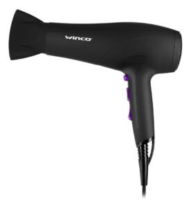 Secador De Pelo Winco W94 2000w Negro Iónico Cerámico Negro