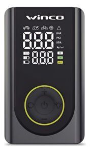 Inflador Compresor Y Cargador Portatil Winco W4350 150psi Negro Monofásica