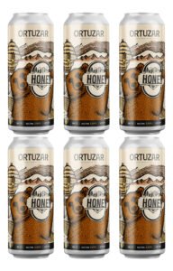 Ortuzar Cerveza Honney Lata 473 Ml Six Pack