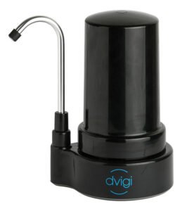 Purificador Dvigi Compact Mini Negro Elimina Cloro Negro