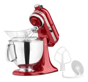 Batidora Kitchenaid Artisan 4,8 Lts Roja Rksm150psrer Color Empire Red Frecuencia 60 Hz
