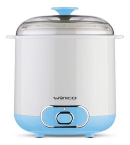 Yogurtera Eléctrica Winco W633 1.5l Color Crema Crema