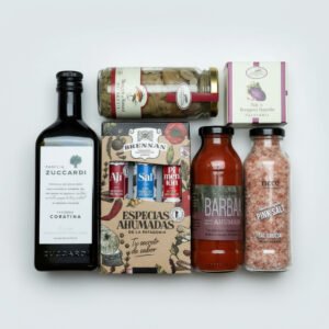 Kit Gourmet Zuccardi Sal Ahumada Y Especias Caja Regalo