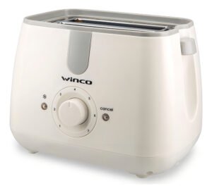 Tostadora Winco Desayuno W836 700w Blanca 7 Niveles Blanco
