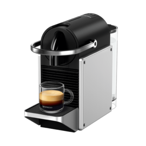 CAFETERA NESPRESSO PIXIE SILVER D62 PLATEADO