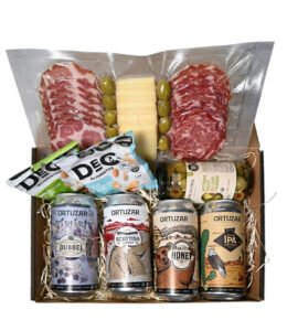 Box Ortuzar Craft Experience: 4 Estilos de Cerveza + Picada Gourmet Completa