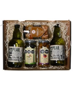 Box Pyrus Pear: Sidra de Pera Artesanal & Selección de Conservas Patagónicas